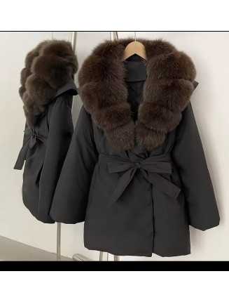 Sofia vinter jacka med äkta...