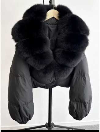 aida fluffig jackan med...