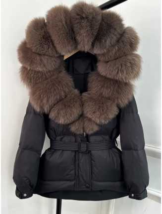 Jessi dunjackan svart fluff