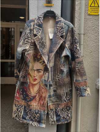 Danity mönstrade kappan