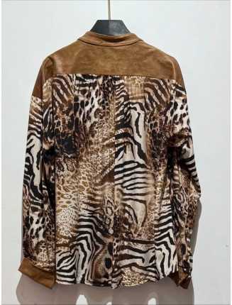 fanita mönstrade topp