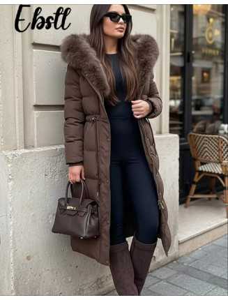 Sanni lång vinter jackan