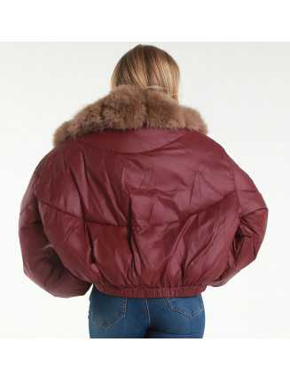 Nani dunjacka med fluff päls