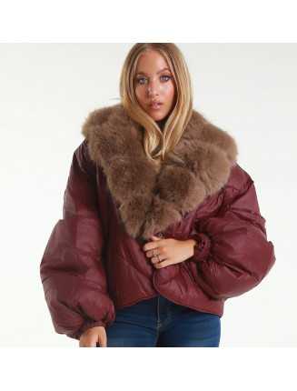 Tilda vinter jackan med päls