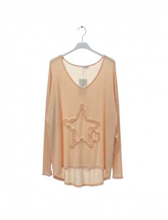 Stella Knit Top – Apricot...