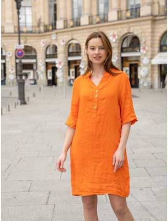 ANNI linne klänning